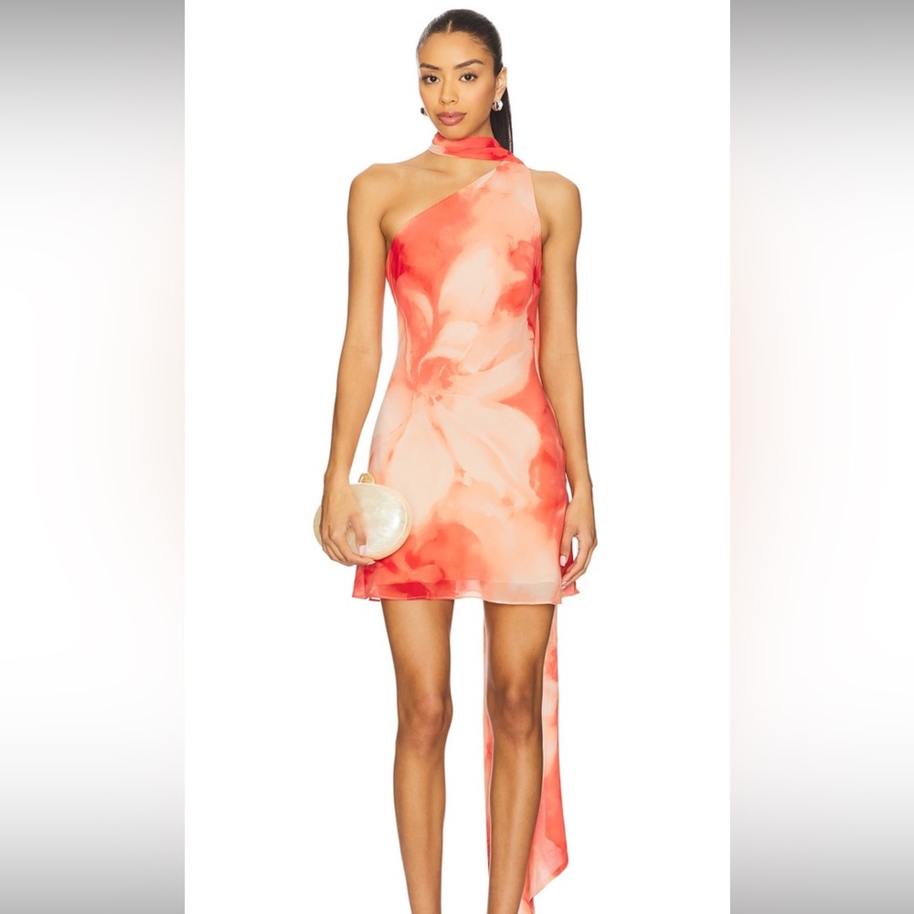 Lovers + Friends Coral Sleeveless Dress